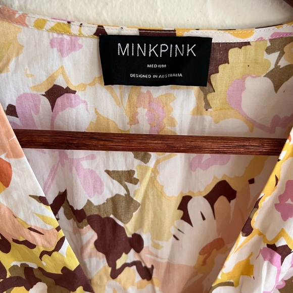 MinkPink Zoey Puff Sleeve Dress - Picture 5 of 9